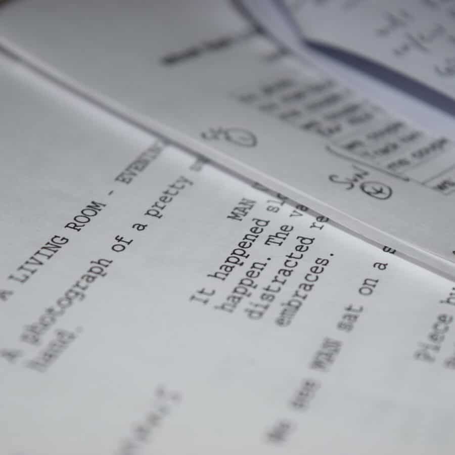 commercial script