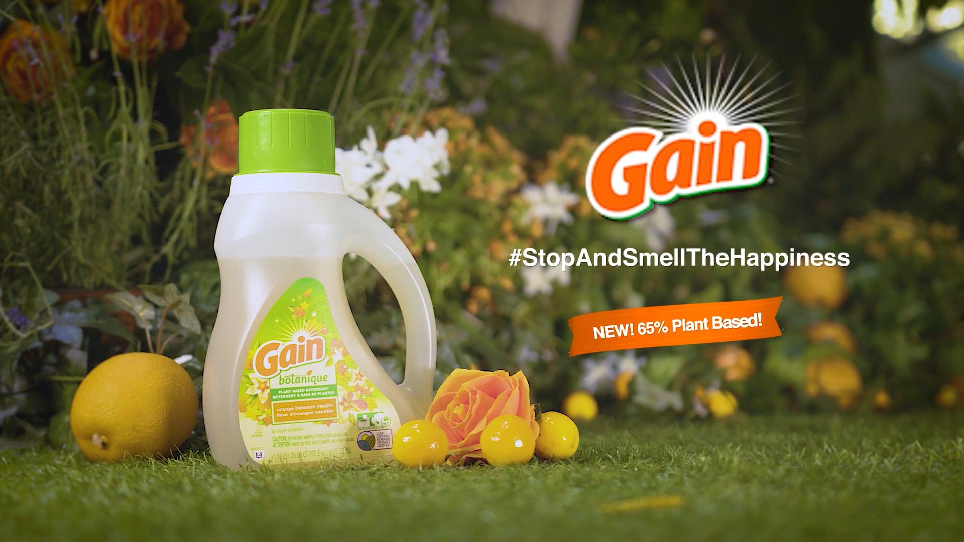 Gain - Stop and smell the happiness